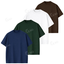Pack Of 4 Oversized Drop Shoulder T-Shirts