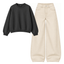 Baggy Jeans With Oversized Sweatshirt