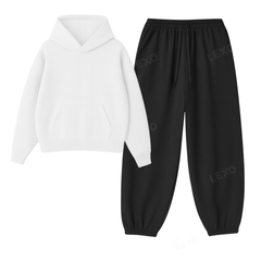 Oversized Sweatpant With Oversized Hoodie