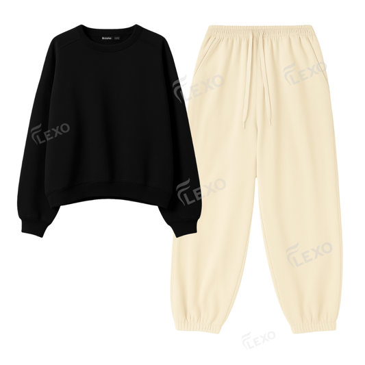 Oversized Sweatpant With Oversized Sweatshirt