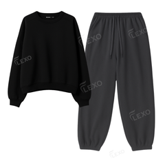 Oversized Sweatpant With Oversized Sweatshirt