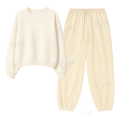 Oversized Sweatpant With Oversized Sweatshirt