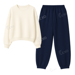 Oversized Sweatpant With Oversized Sweatshirt