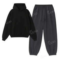 Oversized Sweatpant With Oversized Hoodie