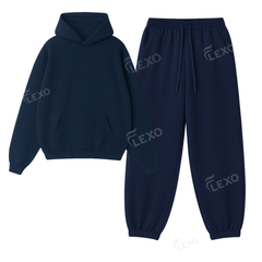 Oversized Sweatpant With Oversized Hoodie