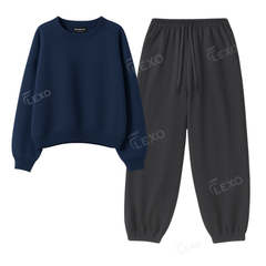Oversized Sweatpant With Oversized Sweatshirt