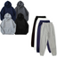 Pack of 4 tracksuit (Navy blue, Cream, Charcoal grey & Mauve)