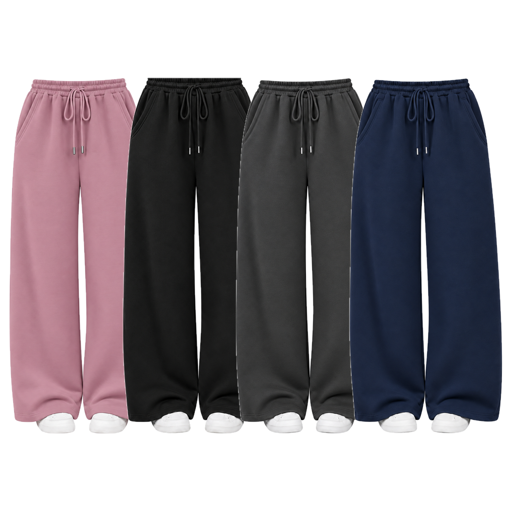 Pack Of 4 Straight Leg Trouser