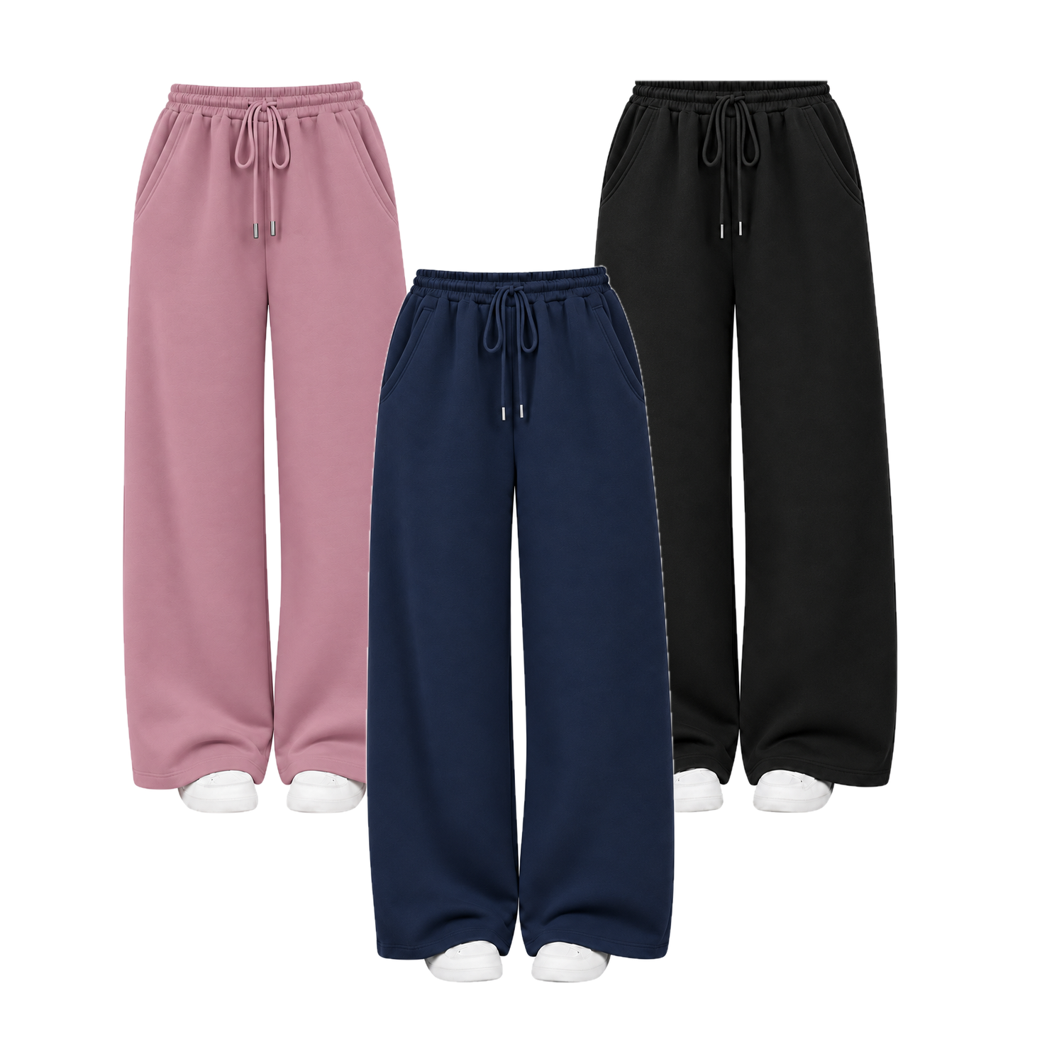 Pack Of 3 Straight Leg Trouser Secondary image