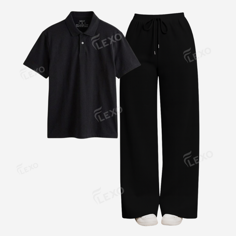 Black Flapper With Polo Main image