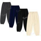 PACK OF 4 OVERSIZED SWEATPANTS