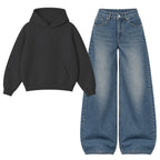 Baggy Jeans With Oversized Hoodie
