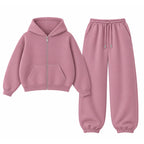 Oversized Sweatpant With Oversized Zipper