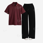 Black Flapper With Polo