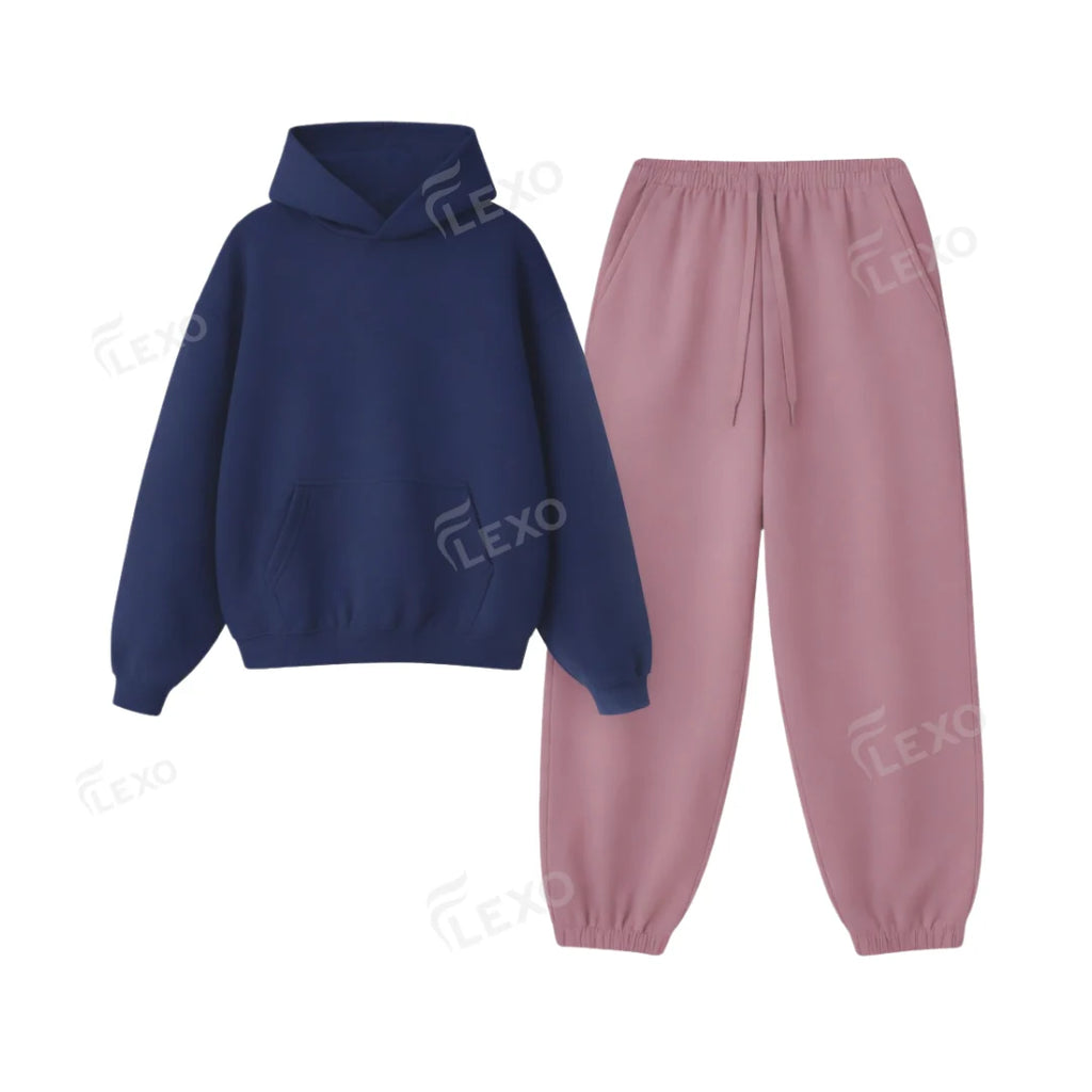 Oversized Sweatpant With Oversized Hoodie