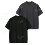 Pack Of 2 Oversized Drop Shoulder T-Shirts