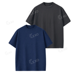 Pack Of 2 Oversized Drop Shoulder T-Shirts