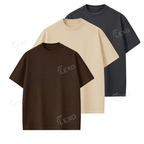 Pack Of 3 Oversized Drop Shoulder T-Shirts