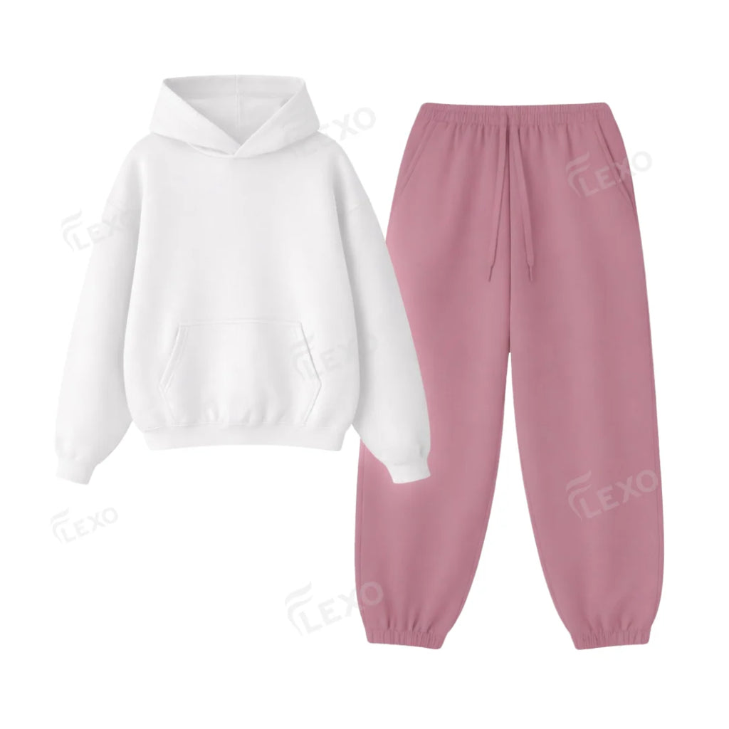 Oversized Sweatpant With Oversized Hoodie