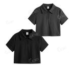 Pack Of 2 Crop Polos