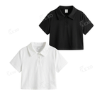 Pack Of 2 Crop Polos