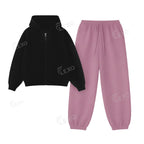 Oversized Sweatpant With Oversized Zipper