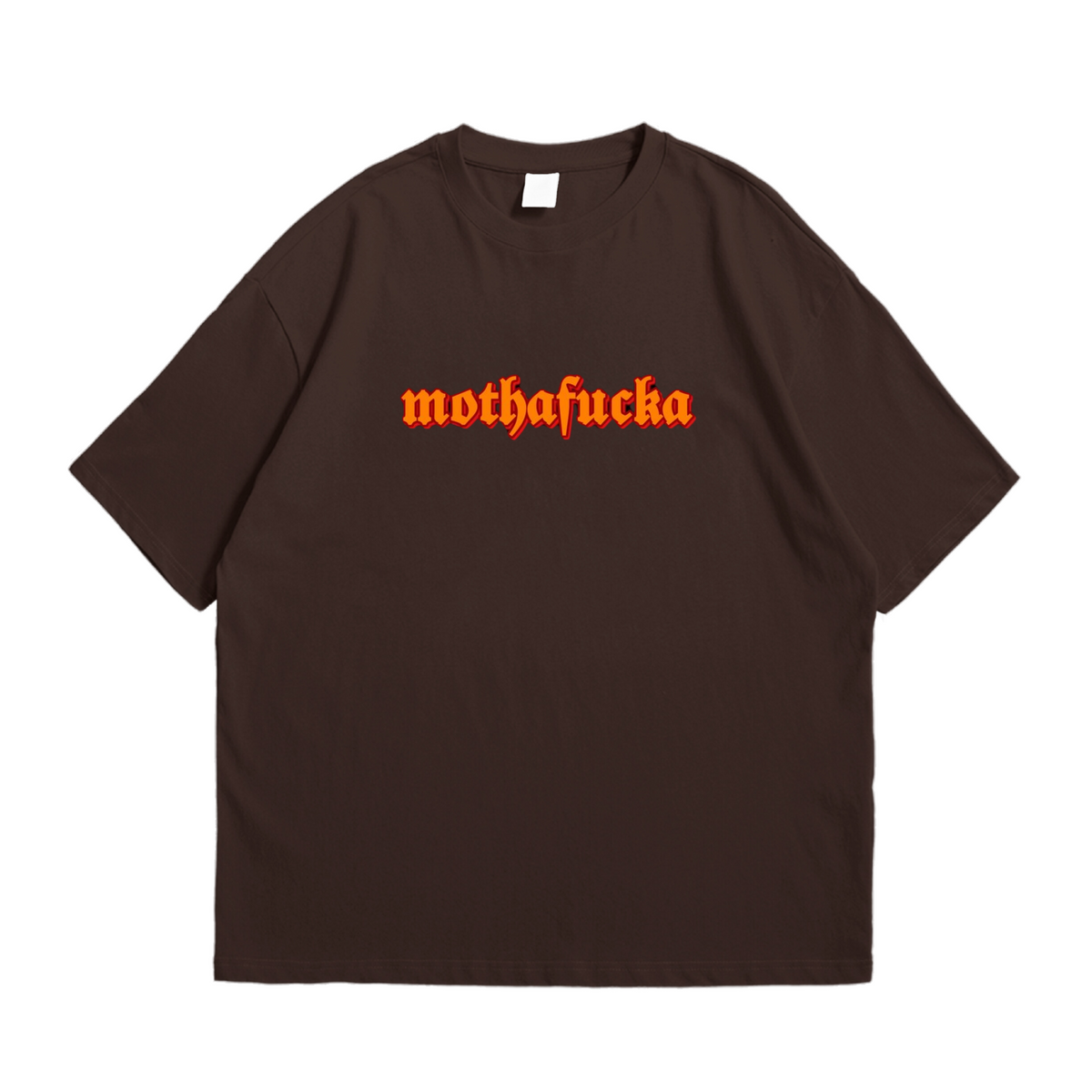 تي شيرت Mothafucka كبير الحجم - فليكسو