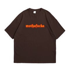 تي شيرت Mothafucka كبير الحجم - فليكسو