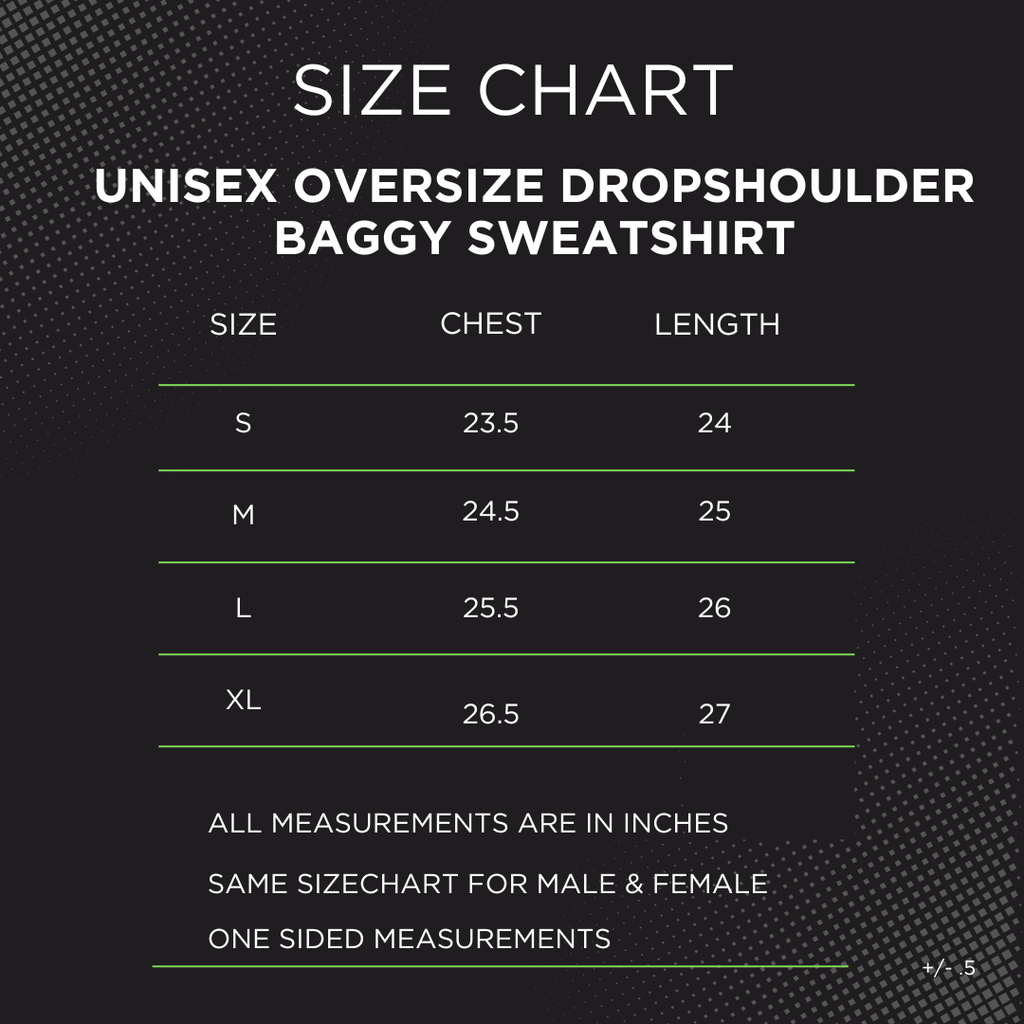 Oversize Drop Shoulder Sweatshirt