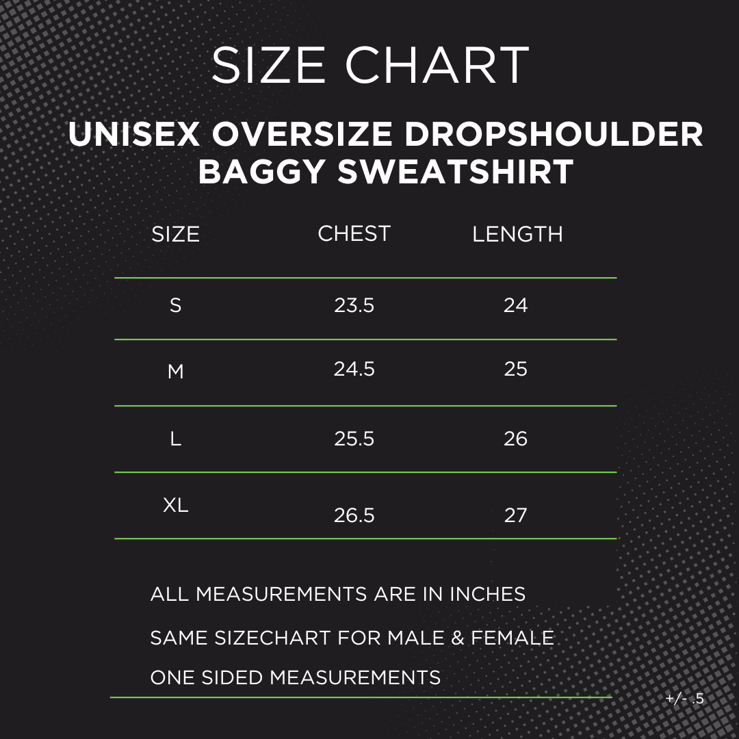 Oversize Drop Shoulder Sweatshirt