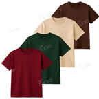 Pack Of 4 Regular T-Shirts