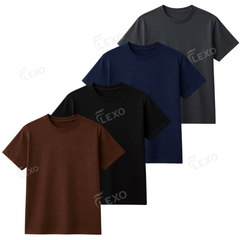 Pack Of 4 Regular T-Shirts