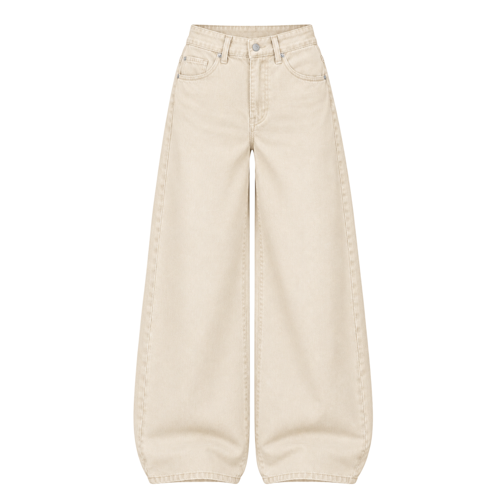 Wide-leg Jeans