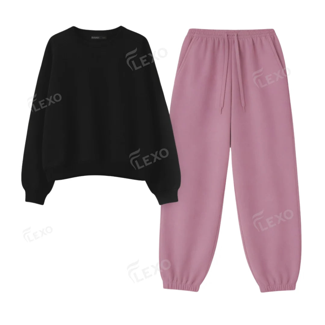 Oversized Sweatpant With Oversized Sweatshirt