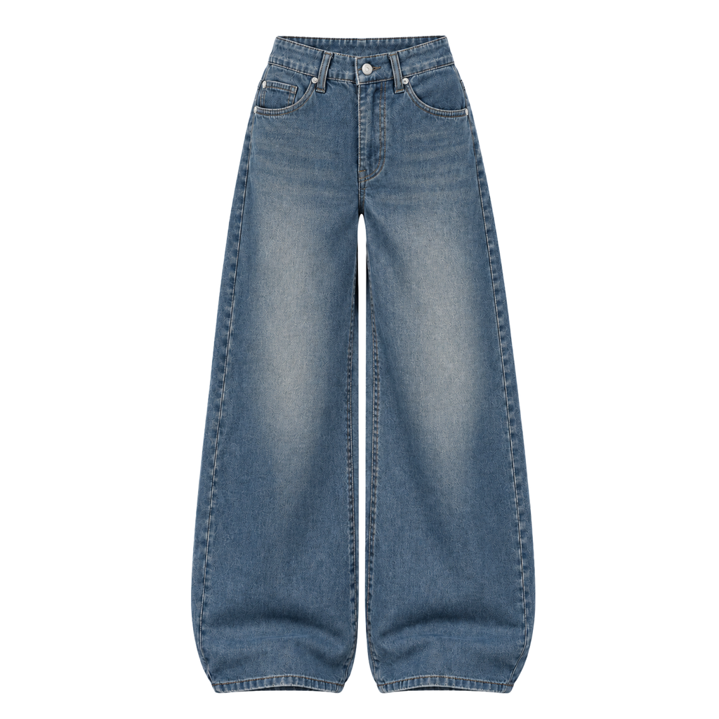 Wide-leg Jeans