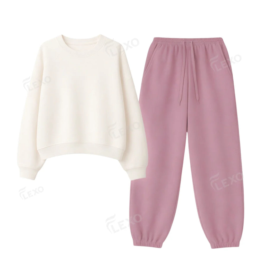 Oversized Sweatpant With Oversized Sweatshirt