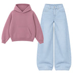 Baggy Jeans With Oversized Hoodie