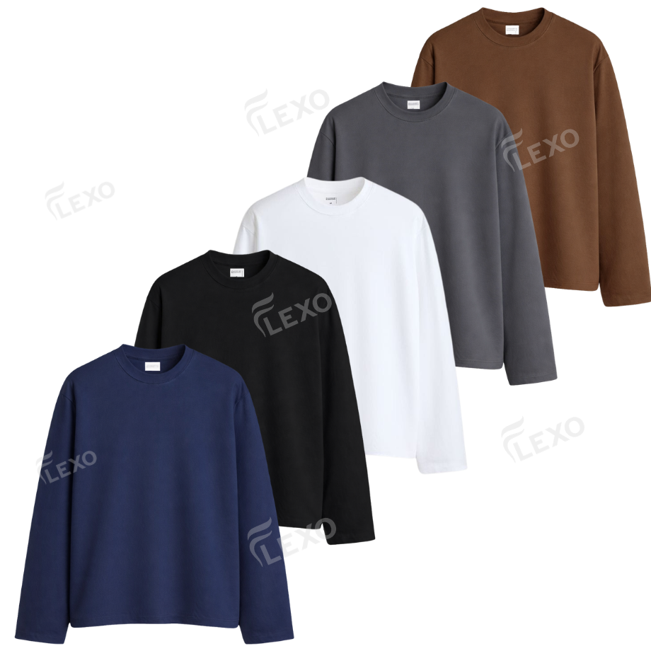 Pack Of 5 Full Sleeves T-Shirts Main image