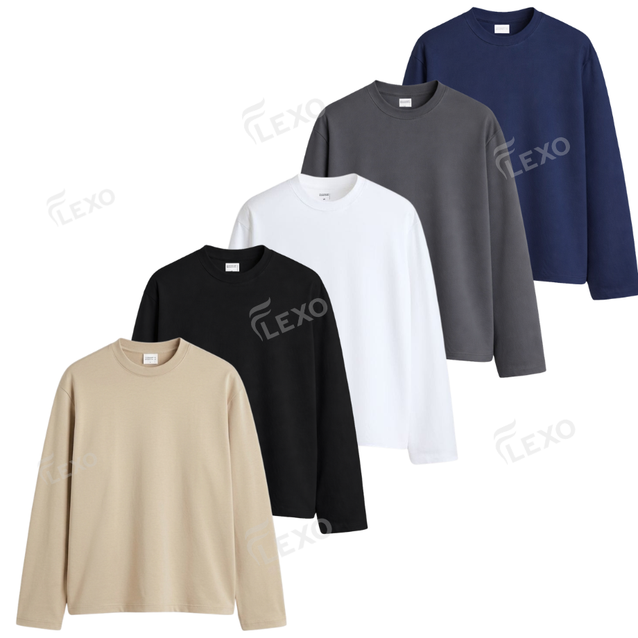 Pack Of 5 Full Sleeves T-Shirts Secondary image