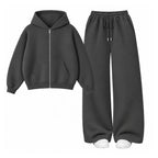 Straight Leg Trouser With Oversized Zipper