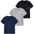 Pack Of 3 V-Neck T-Shirt