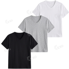 Pack Of 3 V-Neck T-Shirt