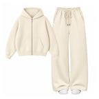 Straight Leg Trouser With Oversized Zipper