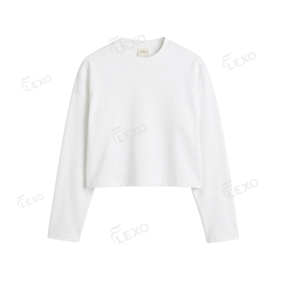 Crop Full Sleeves T-Shirt