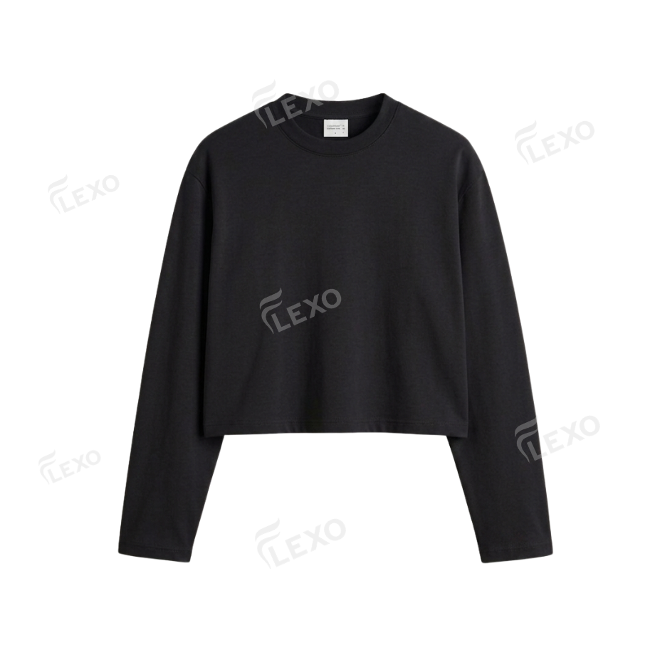 Crop Full Sleeves T-Shirt Main image