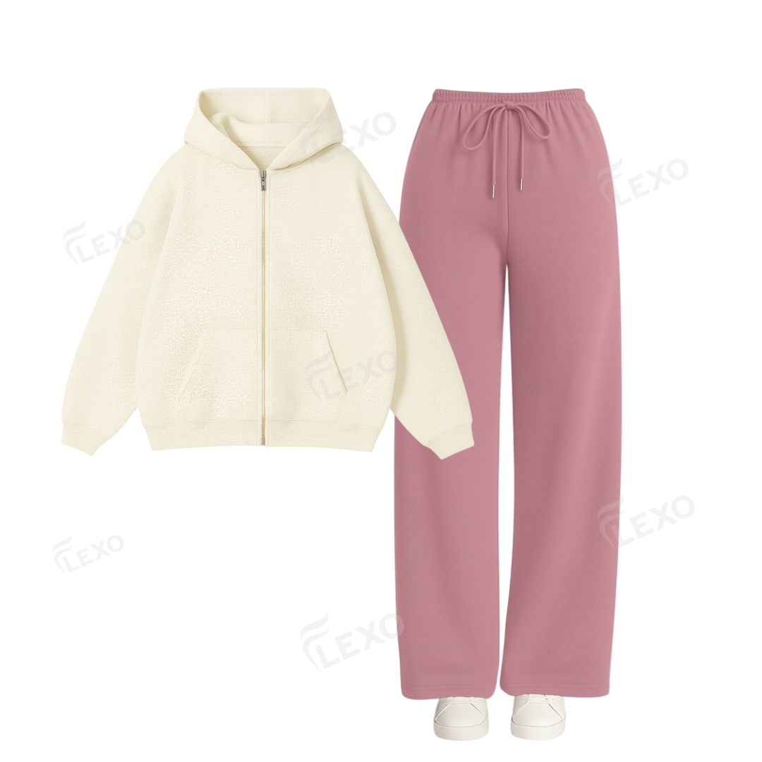 Straight Leg Trouser With Oversized Zipper