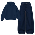 Baggy Jeans With Oversized Hoodie