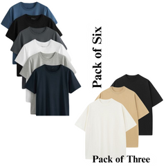 Pack of regular tee & oversize tee