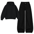 Baggy Jeans With Oversized Hoodie