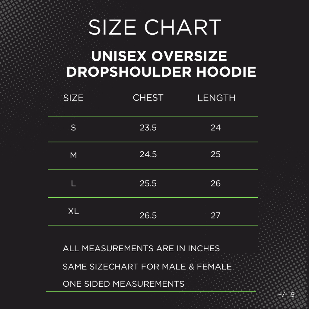 Oversize Drop Shoulder Hoodie